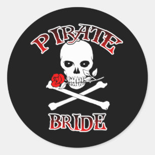 Pirate Bride Sticker