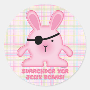 Pirate Bunny Sticker