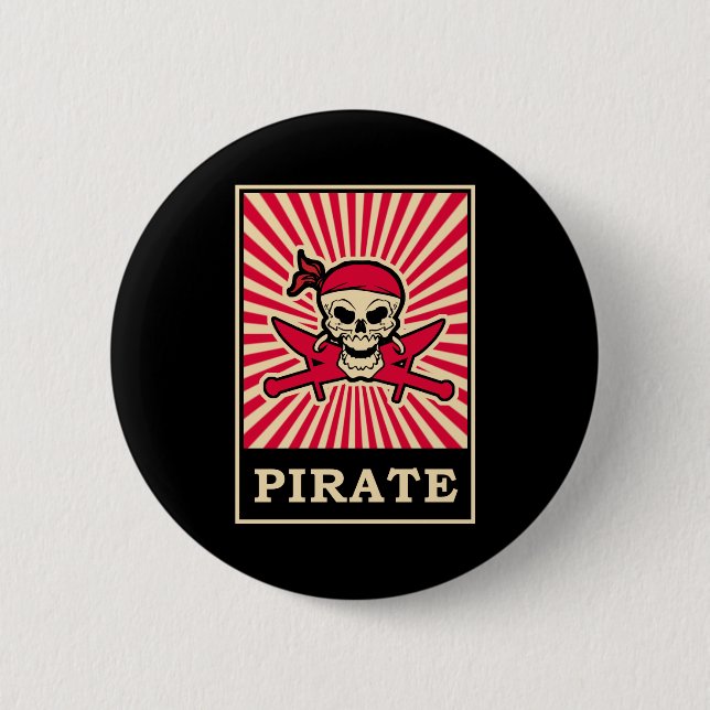 Pirate Button (Vorderseite)