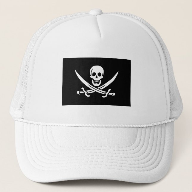 Pirate_Cap6 Truckerkappe (Vorderseite)