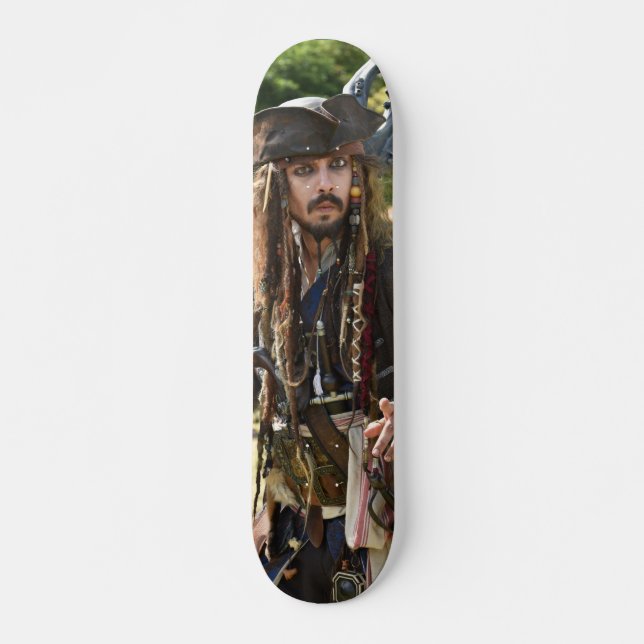 PIRATE CAPTAIN COSPLAY Skateboard, 7¾ Zoll Deck Skateboard (Vorne)