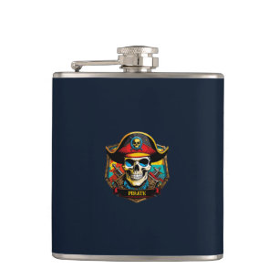 Pirate Captain Flask Flachmann