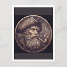 Pirate. Carte postale