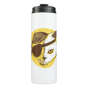 Pirate Cat Thermosbecher