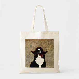 Pirate Cat Tote Bag Tragetasche
