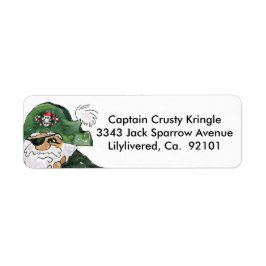 Pirate Cptn Crusty Kringle Rücksendeadresse