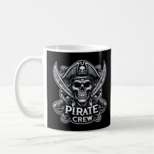 Pirate Crew Schwerter und Skull The Perfect Gift Kaffeetasse