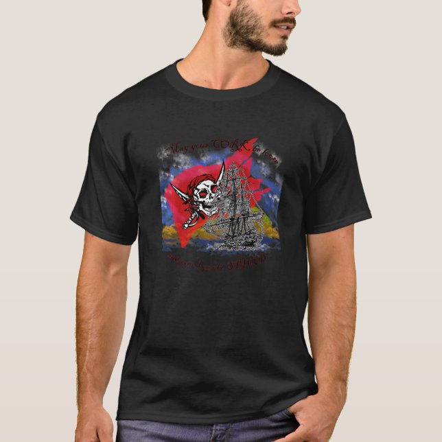 Pirate Days Fun Buccaneer T-Shirt (Vorderseite)