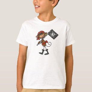 Pirate de singe avec des T-shirts et des cadeaux