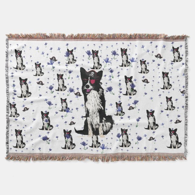 Pirate Dog Decke (Vorderseite)