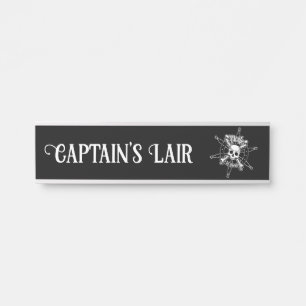 Pirate Door Sign Türschild