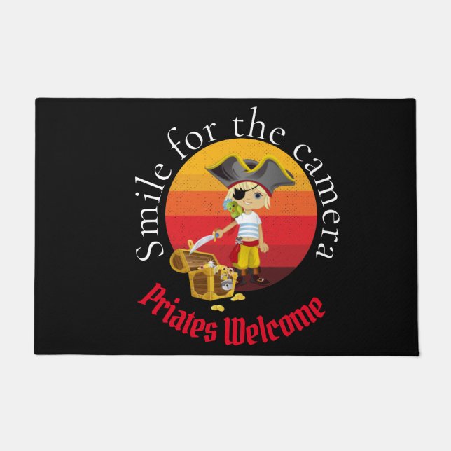 Pirate Doormat Fußmatte (Vorderseite)
