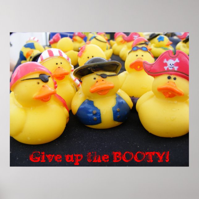 Pirate Duckies Poster (Vorne)