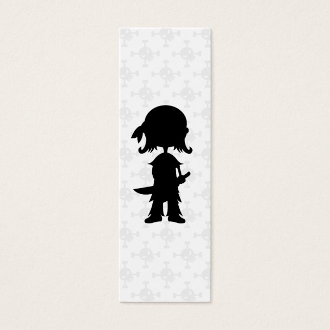 Pirate en Signet Silhouette (Devant)
