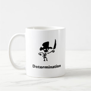 Pirate-Entschlossenheit Kaffeetasse
