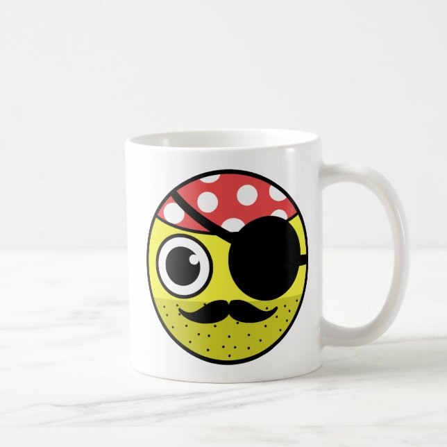 Pirate Face Tasse (Rechts)