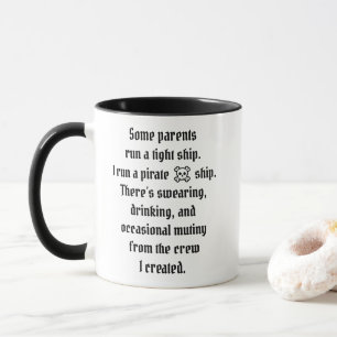 Pirate famille Mug