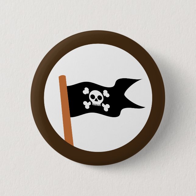 Pirate Flag Button (Vorderseite)