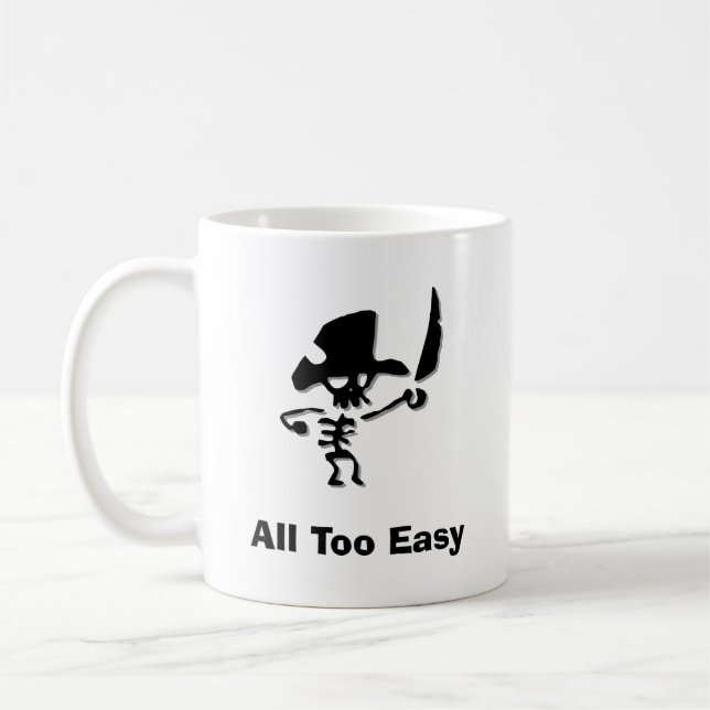 Pirate ganz zu einfach kaffeetasse (Links)