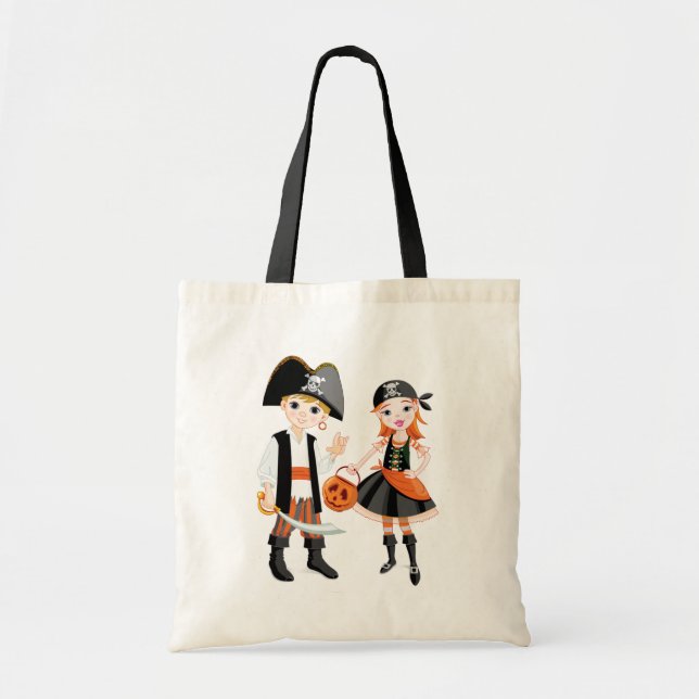 Pirate Garçon Et Fille Sac fourre-tout (Devant)
