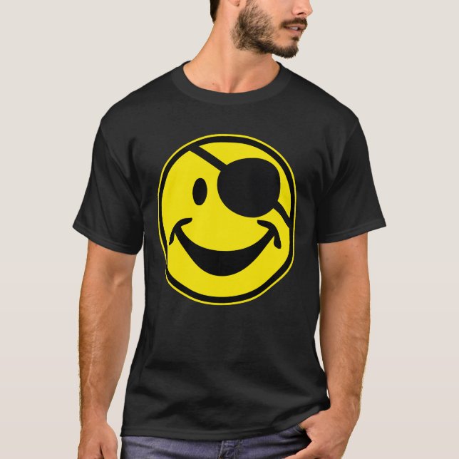Pirate gelb + Ihr Backg. Ideen T-Shirt (Vorderseite)