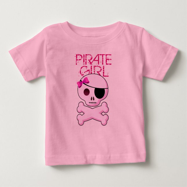 Pirate Girl - Pirate Party TShirt (Vorderseite)