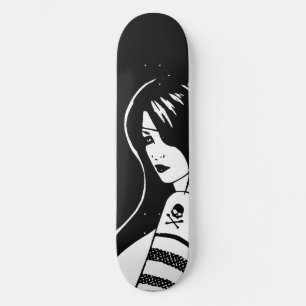 Pirate Girl Skateboard Deck
