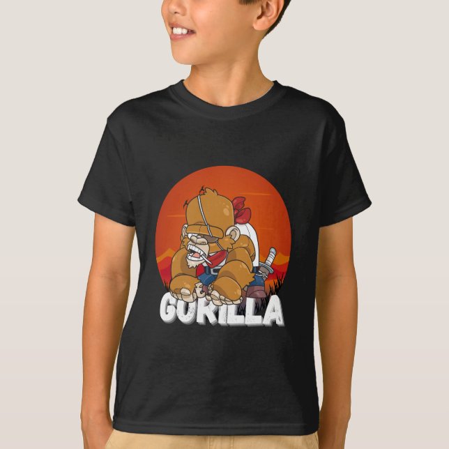 Pirate Gorilla T-Shirt (Vorderseite)
