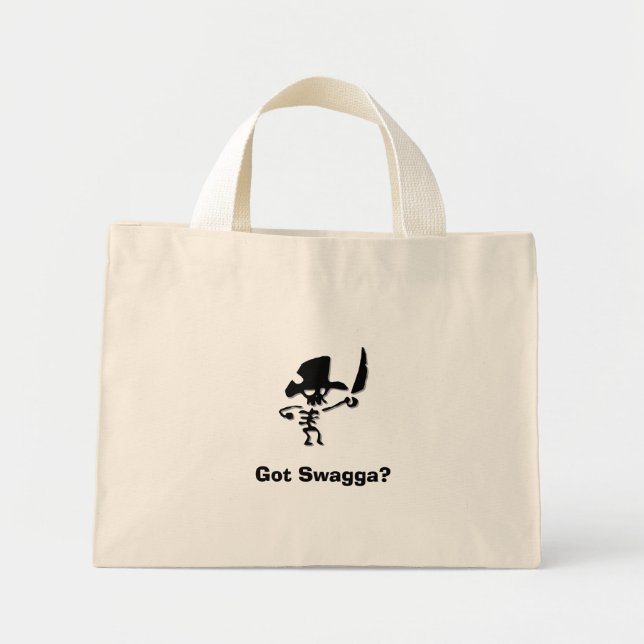 Pirate Got Swagga Mini Stoffbeutel (Vorne)