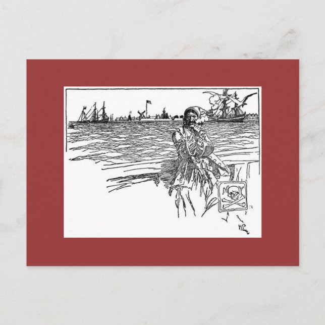Pirate Graphis Postkarte (Vorderseite)