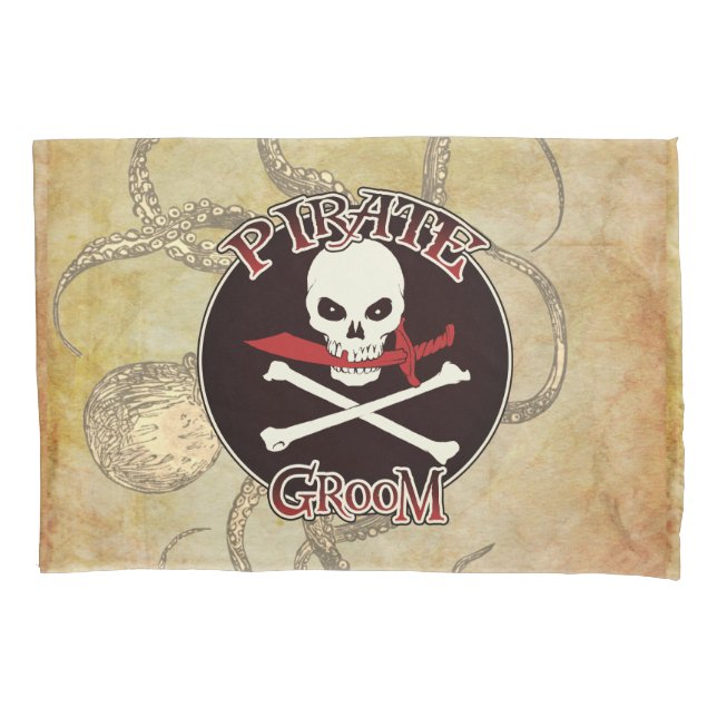 Pirate Groom Kissenbezug (Vorderseite)