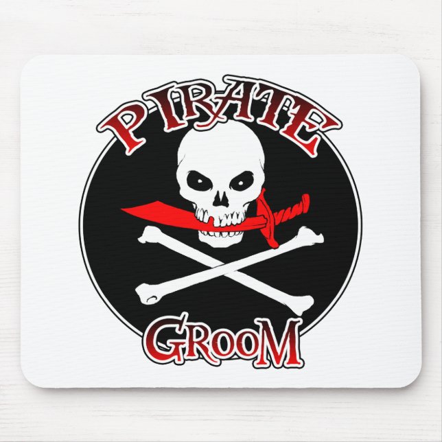 Pirate Groom Mousepad (Vorne)