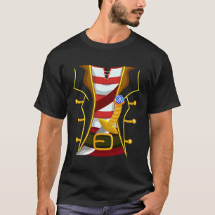 Pirate Halloween Buccaneer Sailor Easy Diy T-Shirt