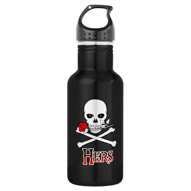 Pirate Hers Edelstahlflasche (Vorderseite)
