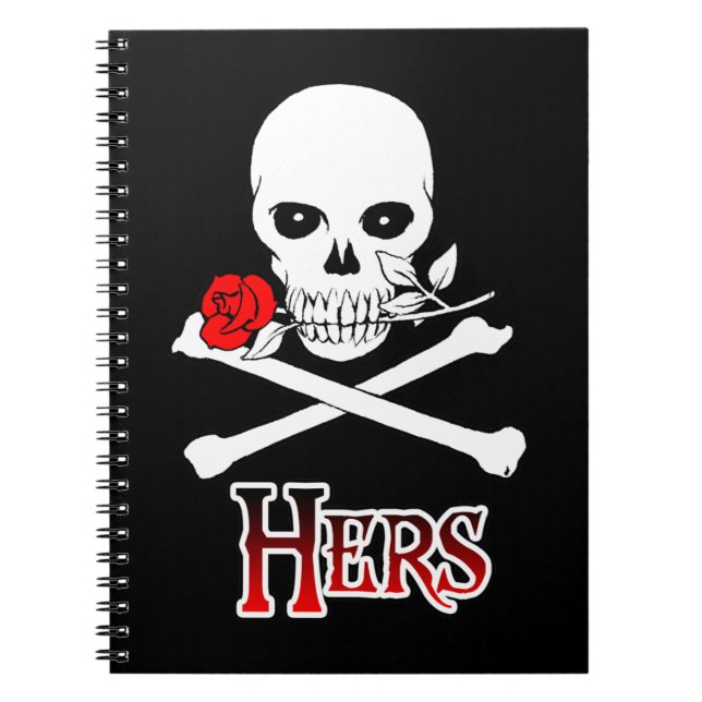 Pirate Hers Notizblock (Vorderseite)