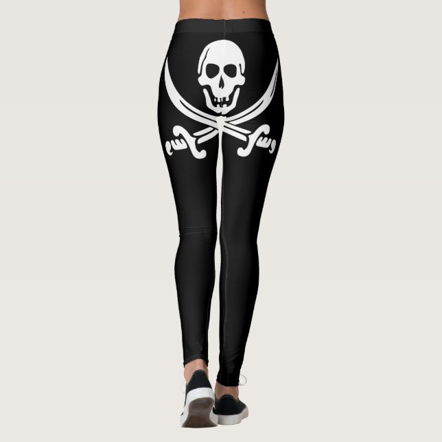 Pirate Hintern Leggings (Rückseite)