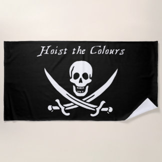 Pirate Hoist die Farbe Strandtuch