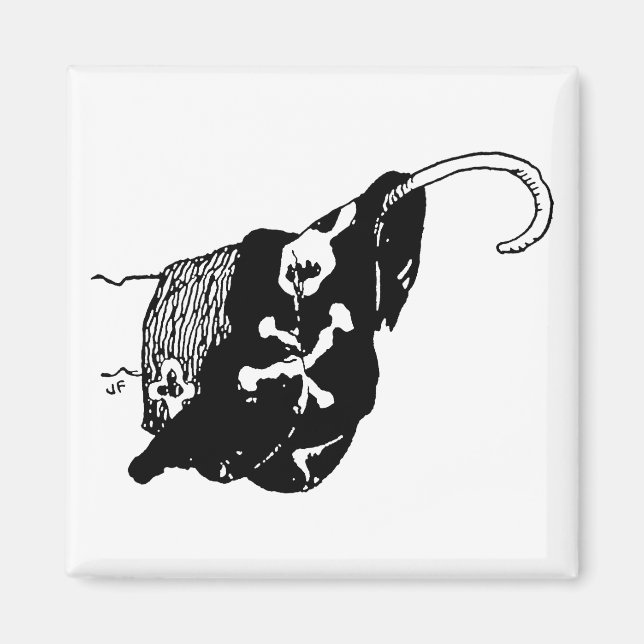 Pirate Hook Magnet (Vorne)