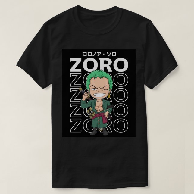 Pirate Hunter Zoro T-Shirt (Design vorne)