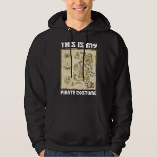 Pirate Island Map Sea Adventure Das ist mein Pirat Hoodie
