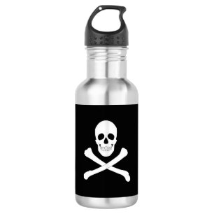 Pirate (Jolly Roger) Flag Edelstahlflasche