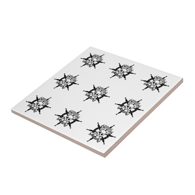 Pirate Keramik Tiles Fliese (Seite)