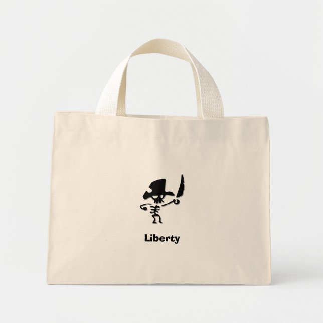 Pirate Liberty Mini Stoffbeutel (Vorne)