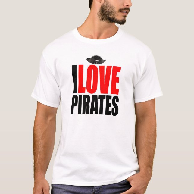 pirate_love T-Shirt (Vorderseite)
