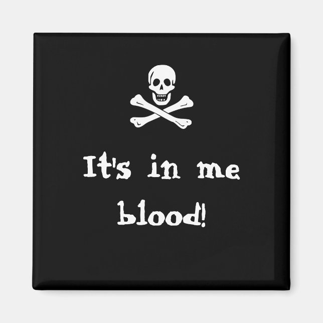 Pirate - Magnet (Vorne)