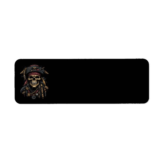 Pirate Mascot Address Labels (Vorne)