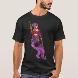 Pirate Mermaid Magical Halloween Costume  T-Shirt