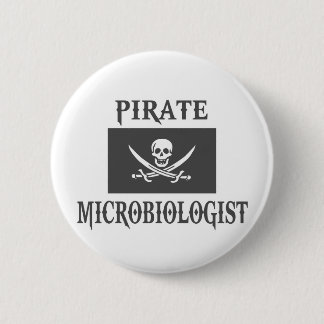 Pirate Microbiologe Button