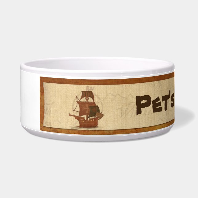 Pirate Mystery Ship Napf (Links)