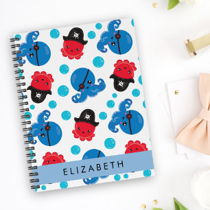 Pirate Octopus, Motif Octopus, Mer, Votre Nom